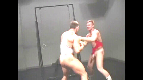 Gay wrestling muscle domination, muscle wrestling, muscle boxing