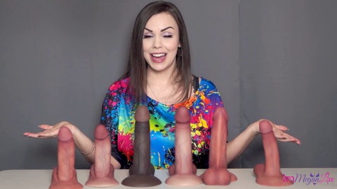 Testing the most realistic dildos - RealCock2 by ImMeganLive