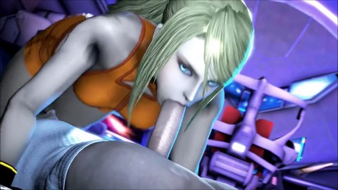 Compilation of video game characters, including Catwoman, Overwatch heroes, Batman, and Princess Peach, deepthroating like champs!