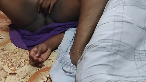 Intense pussy play leads to real orgasm with my Tamil boyfriend